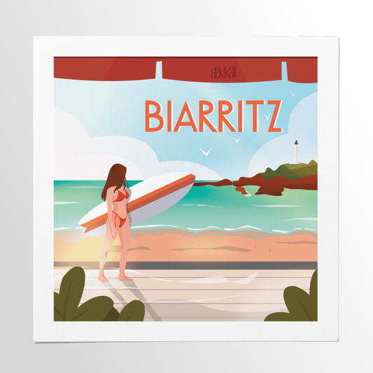 Biarritz - Surf - Grande Plage